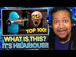 TOP 100 FUNNY MOMENTS IN R.E.P.O. (Try Not To Laugh)