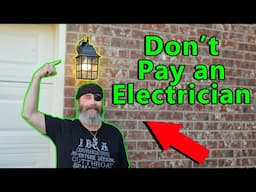 How to Replace an Outdoor Light Fixture - It's EASY