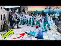 Crazy experiment prank video 2025. famous people prank in public