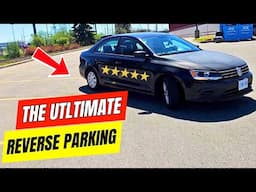 How to REVERSE PARK a Car into a Parking Spot PERFECTLY (The ULTIMATE REVERSE PARKING video)