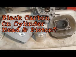 Is Black Carbon Piston & Head Normal ?