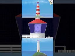 Lighthouse Secrets: Why the Red Stripes? 🚨🌊