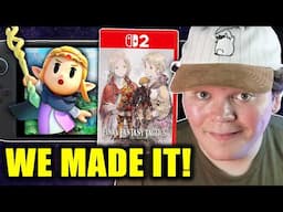 WE MADE IT! TONS of Games Announced & Switch 2 Patches Are Incredible!