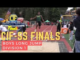 2025 TF - CIF-SS Ford Track & Field Finals - Boys Long Jump D1