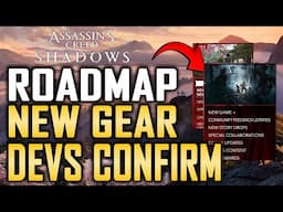Assassin's Creed Shadows ROADMAP UPDATE - NEW GAME PLUS, New Stories, Gear, Weapons, Rewards