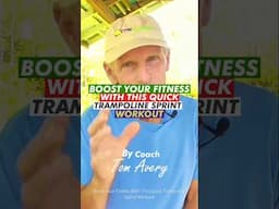Boost Your Fitness With This Quick Trampoline Sprint Workout #shortsviral #shorts #trending