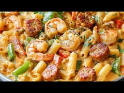 This Creamy Cajun Pasta Will Make Your Taste Buds DANCE!