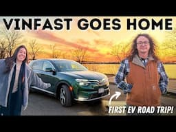 1,000 Mile VinFast VF8 Road Trip To Get A Software Update & Bring It Home