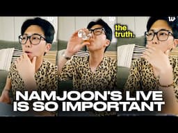 RM Reveals His Struggles in the Military | weverse live 2025 [ENGSUB]