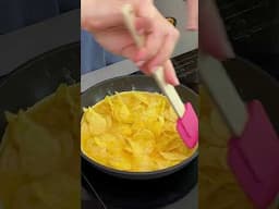 Tortilla con patatas de bolsa #shorts