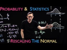 Rescaling the Normal Distribution to Mean Zero and Variance One