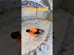 Snow slide at mojoland murthal sonipat #shortsfeed #snowpark #waterpark