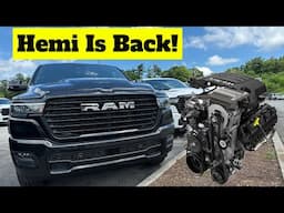 Ram Is BACK With The Hemi V8! Is It Just A Trend... Or Are V8s Back?