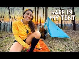Camping at a Hidden Spot Deep in the Ozark Mountains