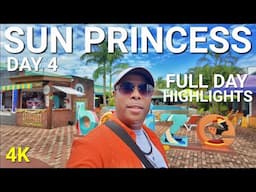 SUN PRINCESS- A DAY IN BELIZE WITH A DAZZLING NIGHT LIFE ENDING!