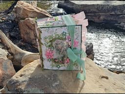 Custom Fairy 3 Signature Journal #Shabby Art Bourtique