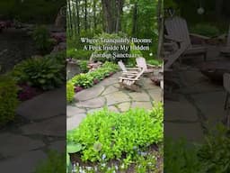 Where Tranquility Blooms: A Peek Inside My Hidden Garden Sanctuary. 🌸