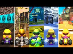 Evolution of Wario Tracks in Mario Kart (1996 - 2025)