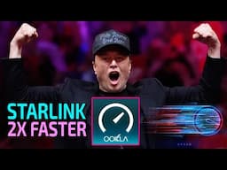 SpaceX Starlink’s New OOkla Speedtest Update