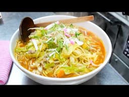 常連を虜にするドカ盛り働く男飯。信じられない高速鍋振り職人が営むガッツリ系ちゃんぽん専門店丨Japanese Street Food