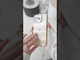 iPhone reset asmr ☁️ accessories unboxing #iphone16promax #iphonecase #iphone #asmr #asmrsounds