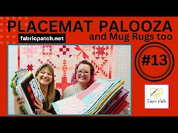 More Creative Placemats and Mug Rugs for McKay nursing home.