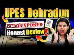 UPES Dehradun Honest Review 2025 | Fees, Placements, ROI - Worth It? #UPESDehradun #BTech #CSE #Engg
