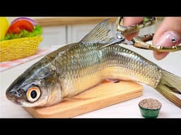 Yummy Grill Fish In The Kitchen 🔥 Best Miniature Cooking Yummy Videos by Mini Yummy