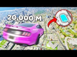 DOING CRAZY IMPOSSIBLE STUNTS On MUSTANG in GTA 5 RACE!