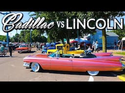 CADILLAC VS LINCOLN!!! Classic Car Show Footage of BEAUTIFUL CADILLACS & LINCOLNS! Classic Cars. USA