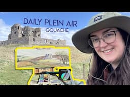 When in doubt, paint a castle ✶ #PleinAirpril days 20-22