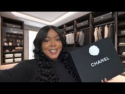 I GOT MY DREAM BAG! Collective luxury haul and  unboxing✨ Chanel | Carolina herrera | Bloomingdales