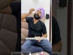 Slowly becoming my Wife's Twin | Mr.Param #shorts