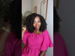 QVR Afro Kinky Human Crochet Hair😍🔥 #protectivestyles