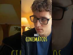 Câmera ruim com imagem de cinema