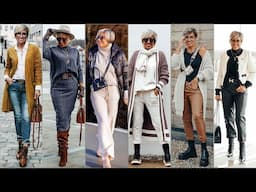 Vintage Clothing for Women over 50 | Business Winter Elegant Outfits Fashion 2025 | Ltk Outfits