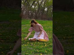 Dandelion Jelly 🌼🫙 Watch the full video on my channel 🥰 #countrylife #asmr #canning