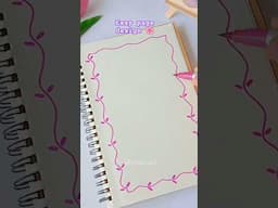easy front page design idea#art #satisfying #tranding