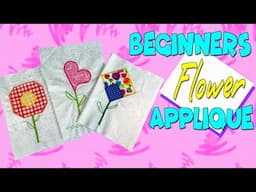Easy Applique Flowers – Perfect for Quilts, Runners & More! | The Sewing Room Channel