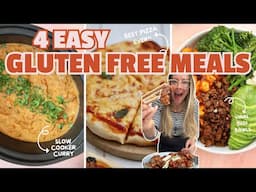 Gluten Free Meals: Slow Cooker Curry, Gluten Free Pizza, Hot Honey Bowls + Air Fryer Crispy Beef!