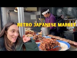 RETRO TOKYO MARKET: Most Traditional Japanese Street Food in Sunamachi Ginza Dori 🇯🇵