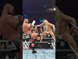 Triple H Vs Liv Morgan WWE 2K25! #wwe2k25 #shorts