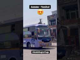 Jammu to Haridwar Nanital Krishna Sleeper Bus 😍 #travel #nanital #haridwar #jammu #buses  #viral