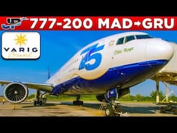 Varig 777-200 Cockpit Madrid🇪🇸 to São Paulo🇧🇷 (2003)