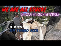 Can-ams keep up w/POLARIS RZR? Let's find some snow!