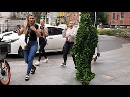 Super crazy screams bushman prank