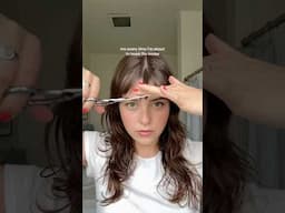 Life with bangs #bangs #hairtok