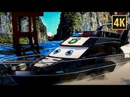 Row Row Row Your Boat - Nursery Rhymes - Vehicle Cartoons Video for Kids
