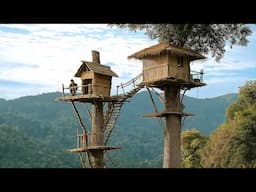 No One Believed This Tree Could Hold a House | Start to Finish Build by @SurvivalGirl