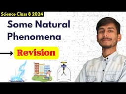 ✅ Revision | Some Natural Phenomena⚡| Class 8 Science | One Shot Easy Explanation